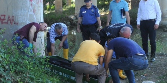 Kızılırmak’ta erkek cesedi bulundu