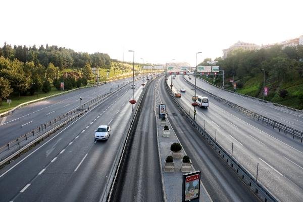 Bayram tatilinde İstanbul yolları boş kaldı