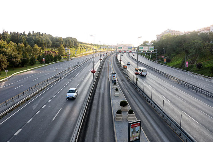 İstanbul trafiğinde şaşkına çeviren görüntü