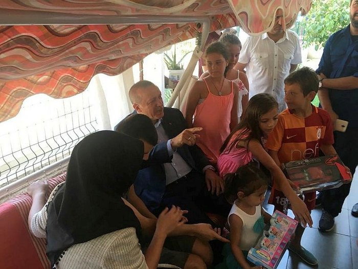 Erdoğan Muğla'da vatandaşlarla biraraya geldi