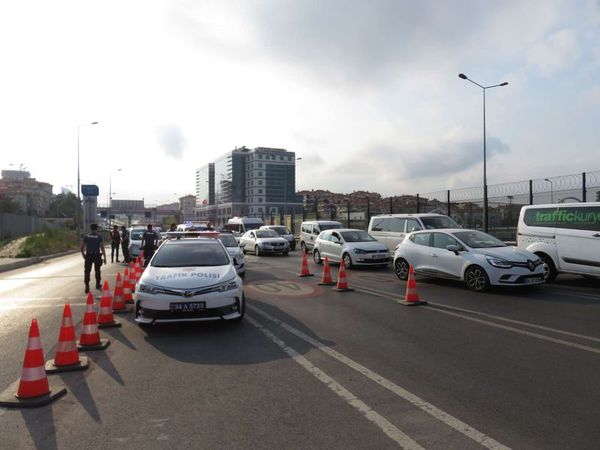 Avrasya Tünelinde kaza meydana geldi