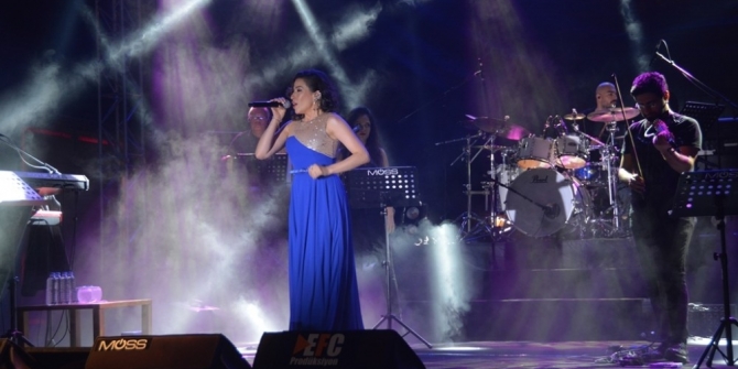 Tekirdağlılar Burcu Güneş ile coştu