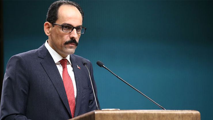 İbrahim Kalın Külliye'de basın toplantısı düzenliyor