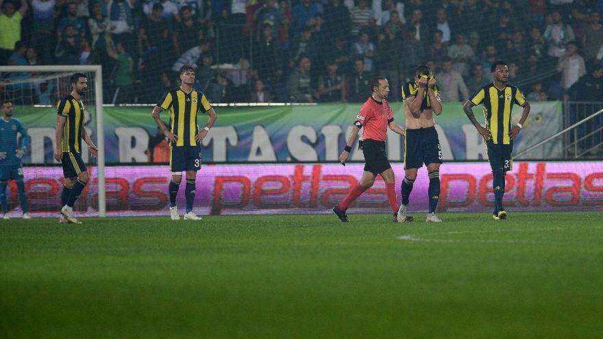 Rize'de olay yaratacak tezahürat "Fenerbahçe kümeye"