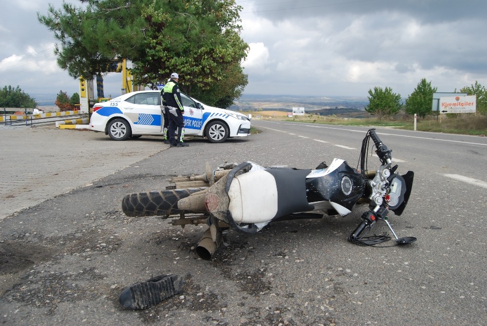 Tekirdağ’da trafik kazası: 2 yaralı  02 Ekim 2018