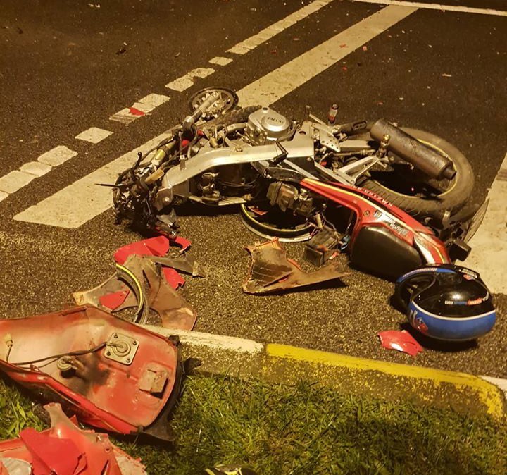 Ordu'nun Fatsa ilçesinde Motosiklet ile otomobil çarpıştı: 1 yaralı