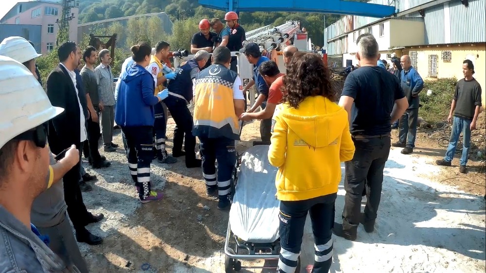 Elektrik akımına kapılan  Turgay A. ağır yaralandı