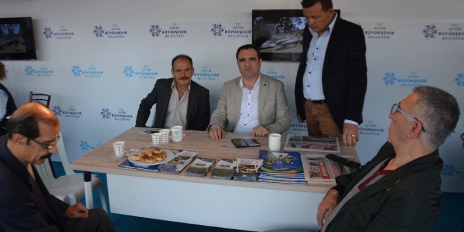 Aydın Büyükşehirin hizmet tırı Söke’deydi