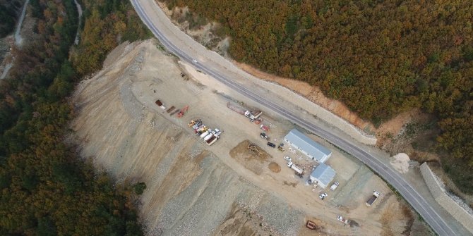 Uludağ’ın eteklerinde dağ ilçelerine ulaşım için tünel inşaatı başladı