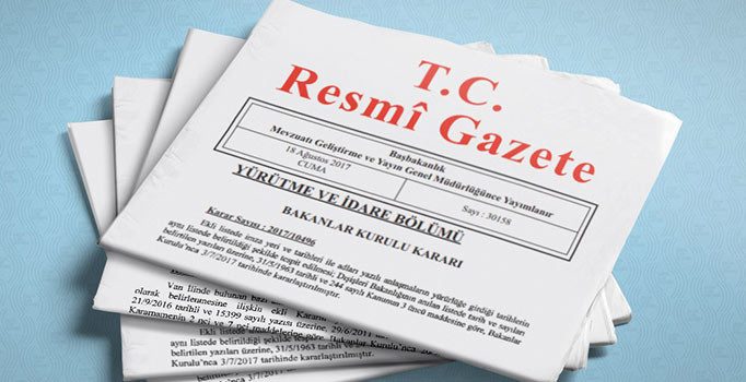 13 Kasım 2018 Resmi Gazete Kararları! Bugün Resmi Gazete'de neler var?