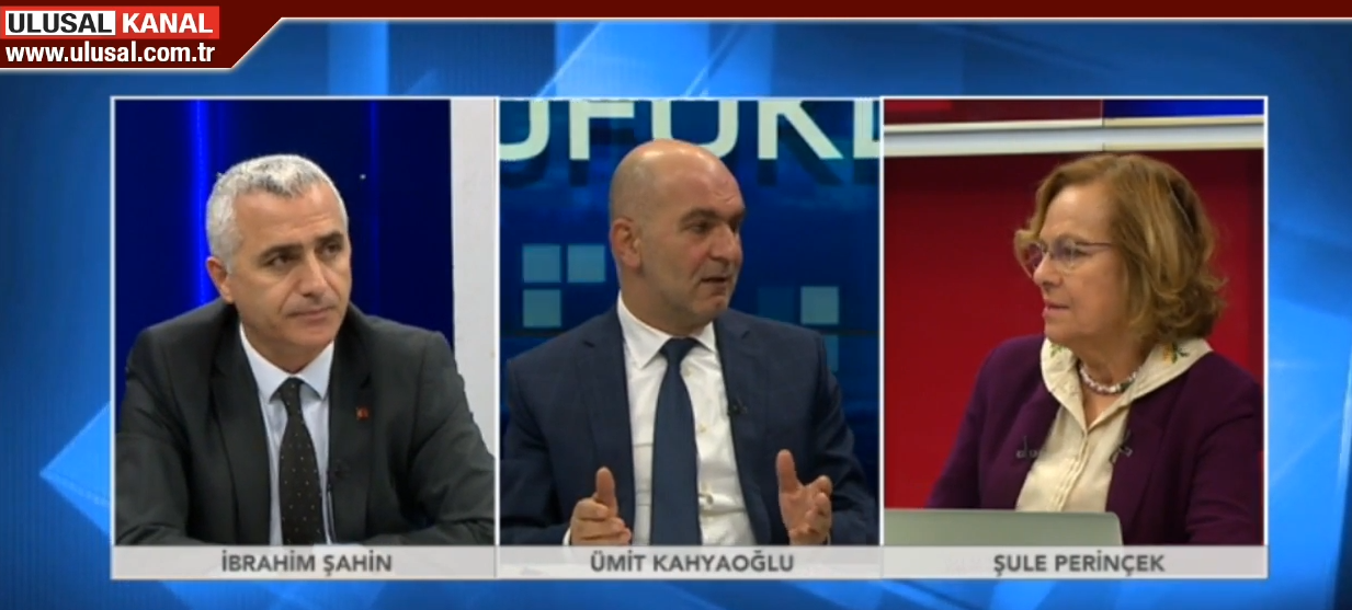 İbrahim Şahin ve Ümit Kahyaoğlu yerel basın sorunları için Ulusal TV'ye konuk oldular