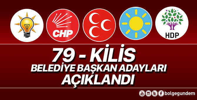 2019 Kilis Belediye başkan adayları belli oldu – 2019 Kilis yerel seçim adayları