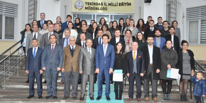 43 öğretmene sertifika