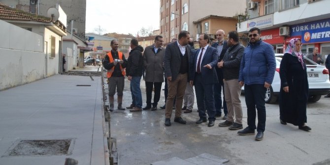 Samsun Büyükşehir Belediye Başkanı Zihni Şahin çalışmaları yerinde inceledi