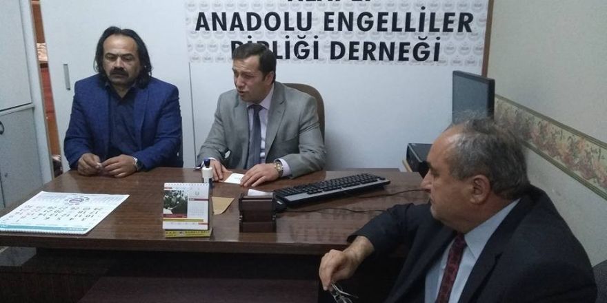 Alaplı engelli bireyler oy kullanmaya hazır