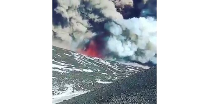 Etna faaliyete geçti, 4.8 büyüklüğünde deprem: 10 yaralı