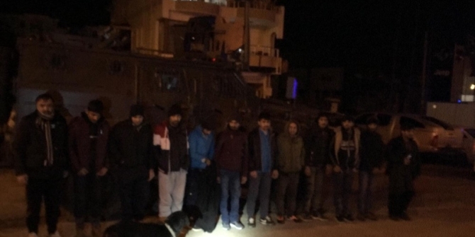 Tekirdağ’da 12 kaçak göçmen yakalandı