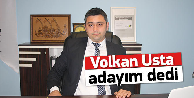 Volkan Usta MHP Pendik İlçe başkanlığına 'adayım' dedi