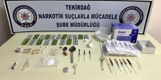 Tekirdağ'da uyuşturucu ticaretine 4 tutuklama