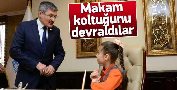 Makam koltuğunu devraldılar