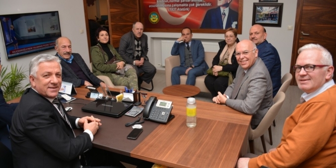 Eşkinat, Esnaf ve Sanatkarlar Kooperatifi ile bir araya geldi