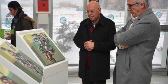 “Doğaboşluksevmez” sergisi açıldı