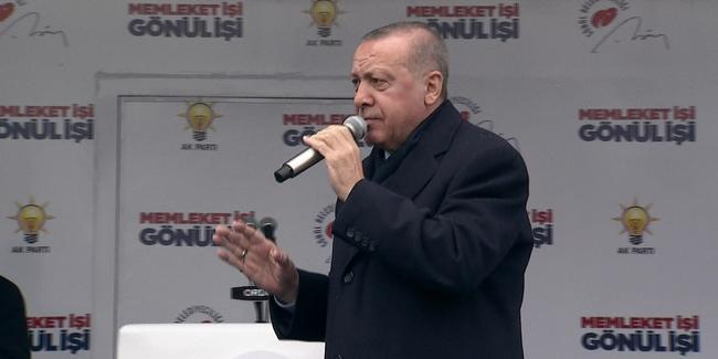 Cumhurbaşkanı Erdoğan, Ordu'da halka hitap etti