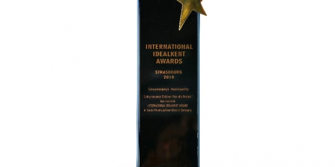 “Çocuk Dostu” Süleymanpaşa Belediyesine İdealkent Ödülü