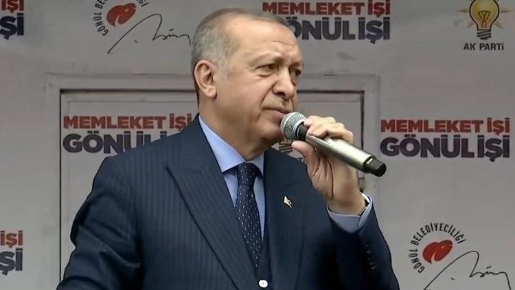 Cumhurbaşkanı Erdoğan, Mersin'de halka hitap etti