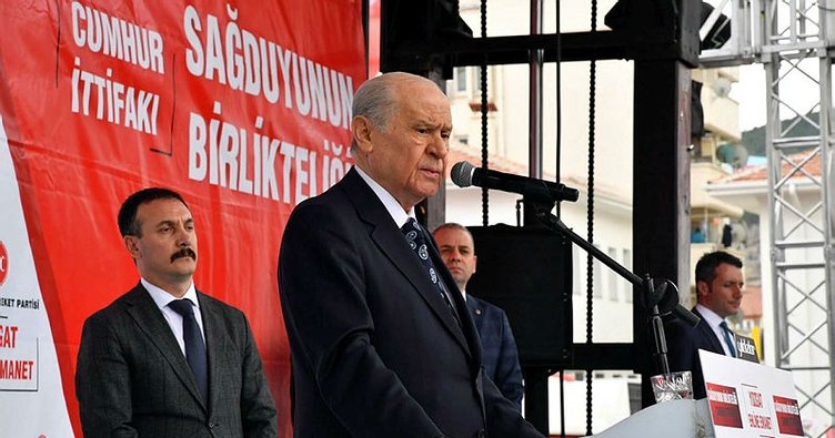 Devlet Bahçeli Kırıkkale'de halka hitap etti