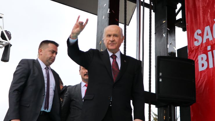 Devlet Bahçeli, Çankırı'da halka hitap etti