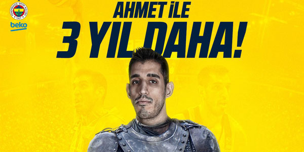 Ahmet Düverioğlu 3 yıl daha F.Bahçe Beko'da