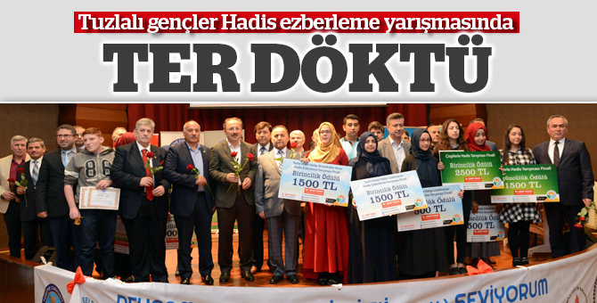 Tuzlalı gençler Hadis Ezberleme Yarışmasında Ter Döktü