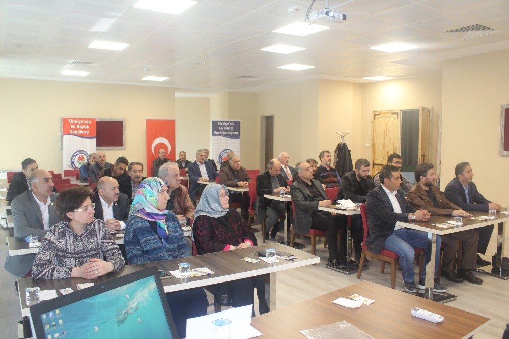 Erzurum’da; Eğitim Öğretim ve Bilim Hizmet Kolu Çalışanları Sorun ve Çözüm Önerileri Çalıştayı