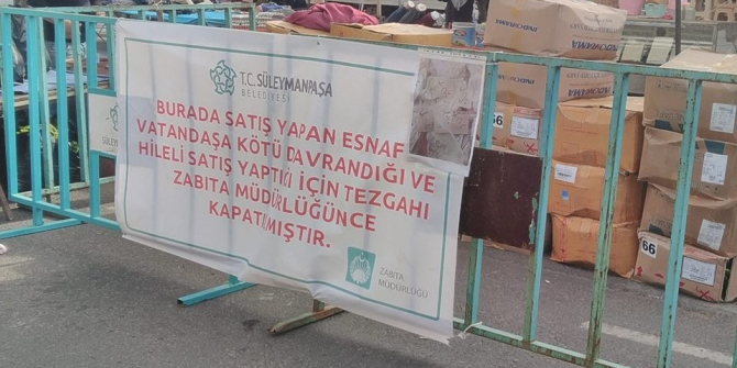 Biberin fiyatını yanıltıcı yazan pazarcıya ceza