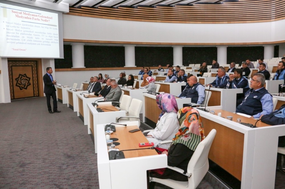 Konya'nın Meram’da hizmet içi eğitimler devam ediyor