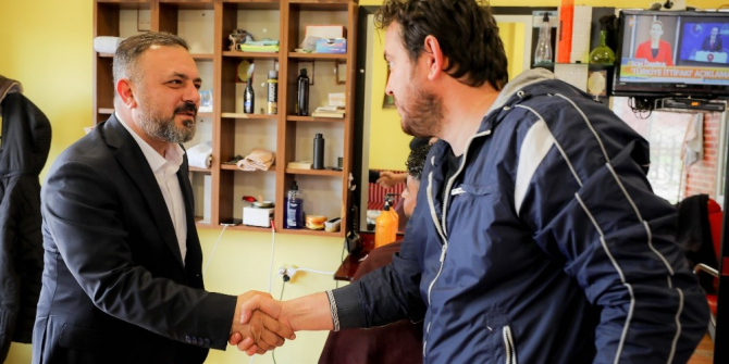 Başkan Ercan, Törekent esnafı ile buluştu