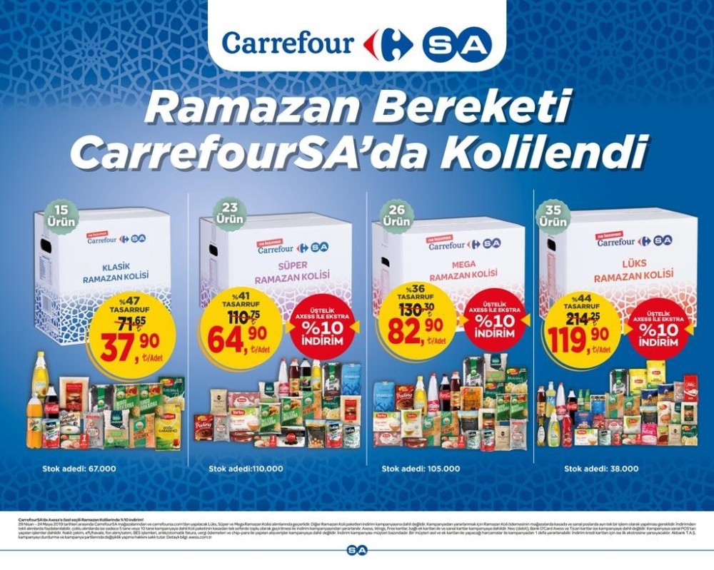 CarrefourSA Kart, Ramazan'da kazandırıyor