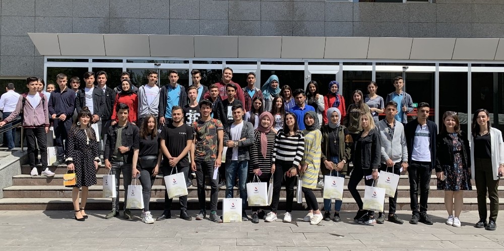 Gaziantep Türk Telekom Mesleki ve Teknik Anadolu Lisesi öğrencileri, SANKO Üniversitesine ziyaret