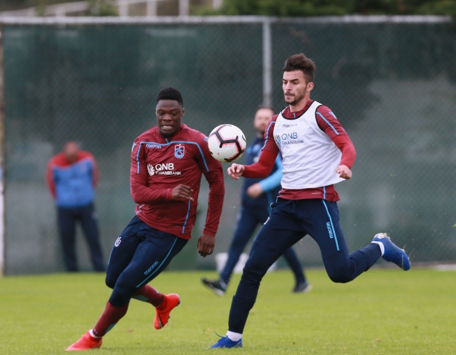 Trabzonspor, Atiker Konyaspor maçı hazırlıklarını sürdürdü  09 Mayıs 2019