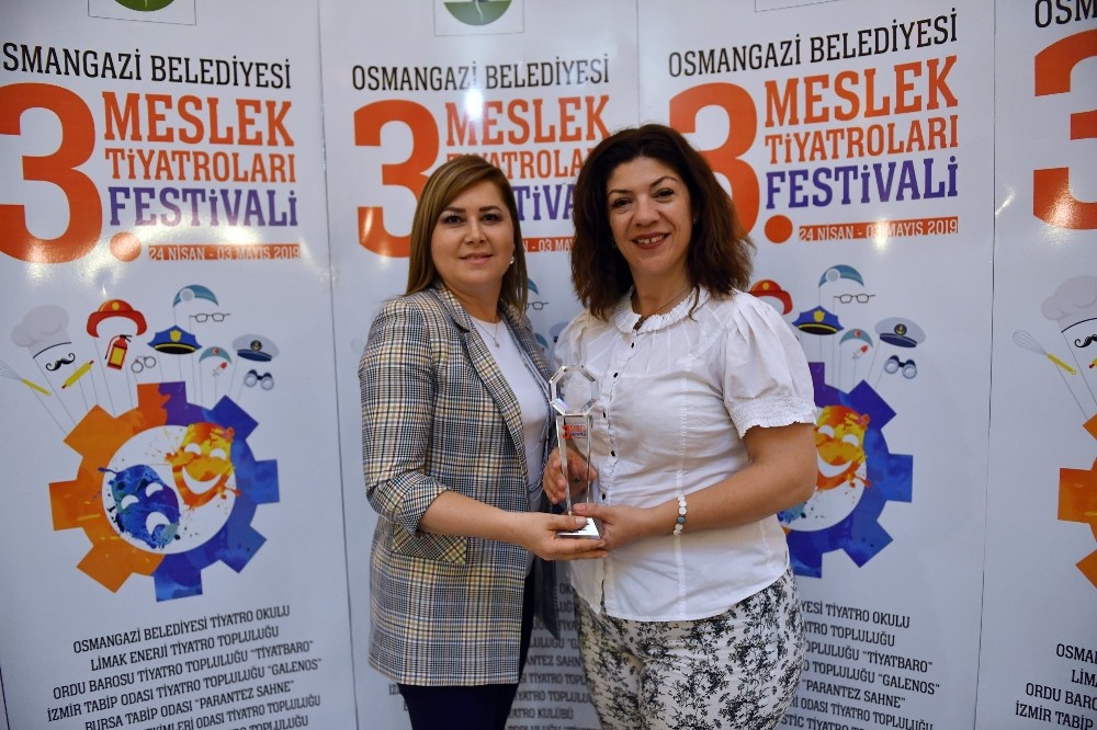 3'üncüsü düzenlenen Meslek Tiyatroları Festival Ödüller Sahiplerini Buldu