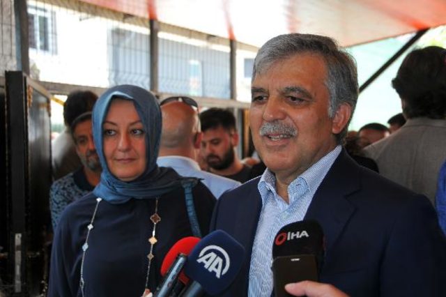 Abdullah Gül oyunu kullandı: 'İnşallah her şey güzel olur'