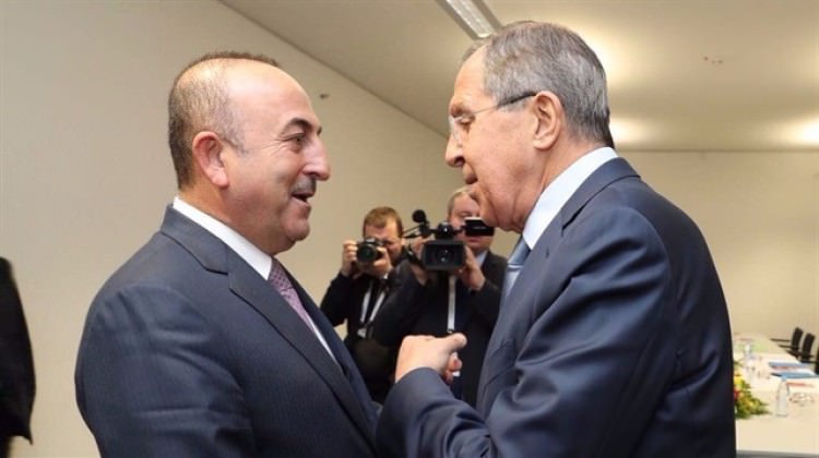 Çavuşoğlu, Rus mevkidaşı Lavrov ile görüştü