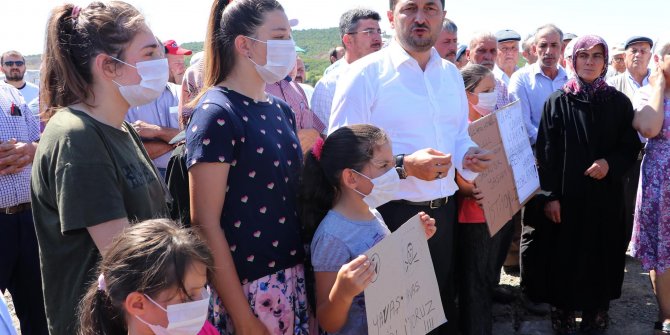 Tekirdağ'da 'çöp' tepkisi