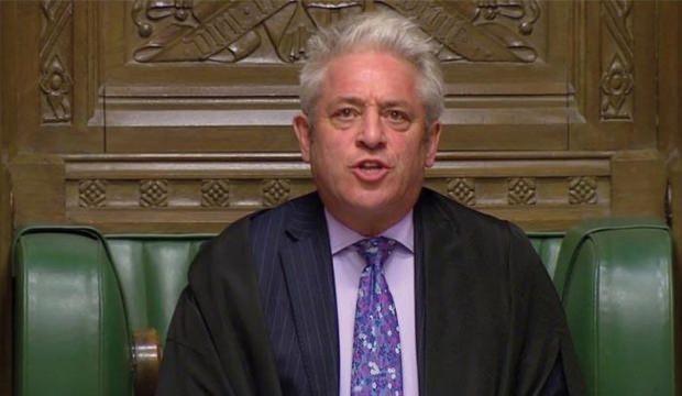 Avam Kamarası Başkanı John Bercow'dan flaş karar!