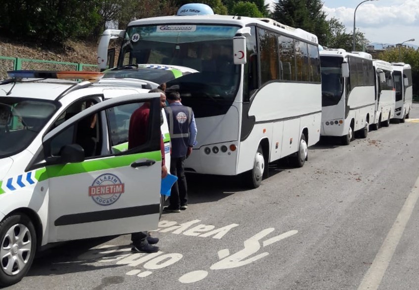 Kocaeli'de Öğrenci servislerine sıkı denetim