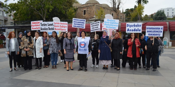Tekirdağlı anneler de onlar için ayakta