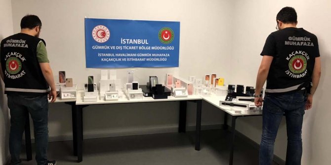 Ticaret Bakanlığı: 9 ayda havalimanlarında 127 milyon TL'lik kaçak eşya ele geçirildi