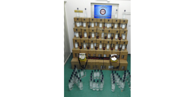 Bolu’da etil alkol operasyonu: 5 gözaltı