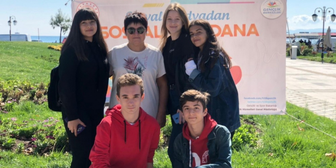 Tekirdağ sahilinde “Sosyal Medyadan Sosyal Meydana” projesi